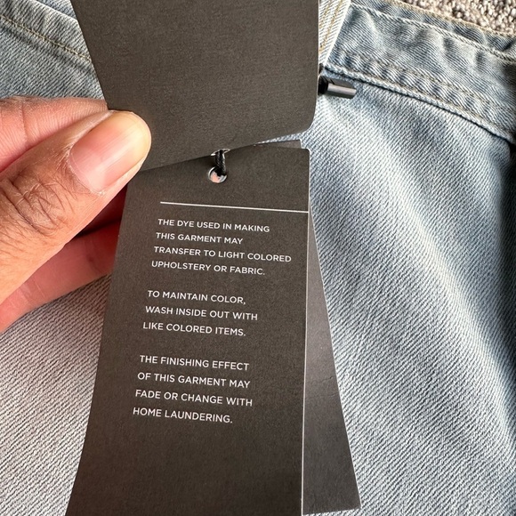 NWT Armani Exchange Denim Shorts Size 8 - Picture 6 of 10